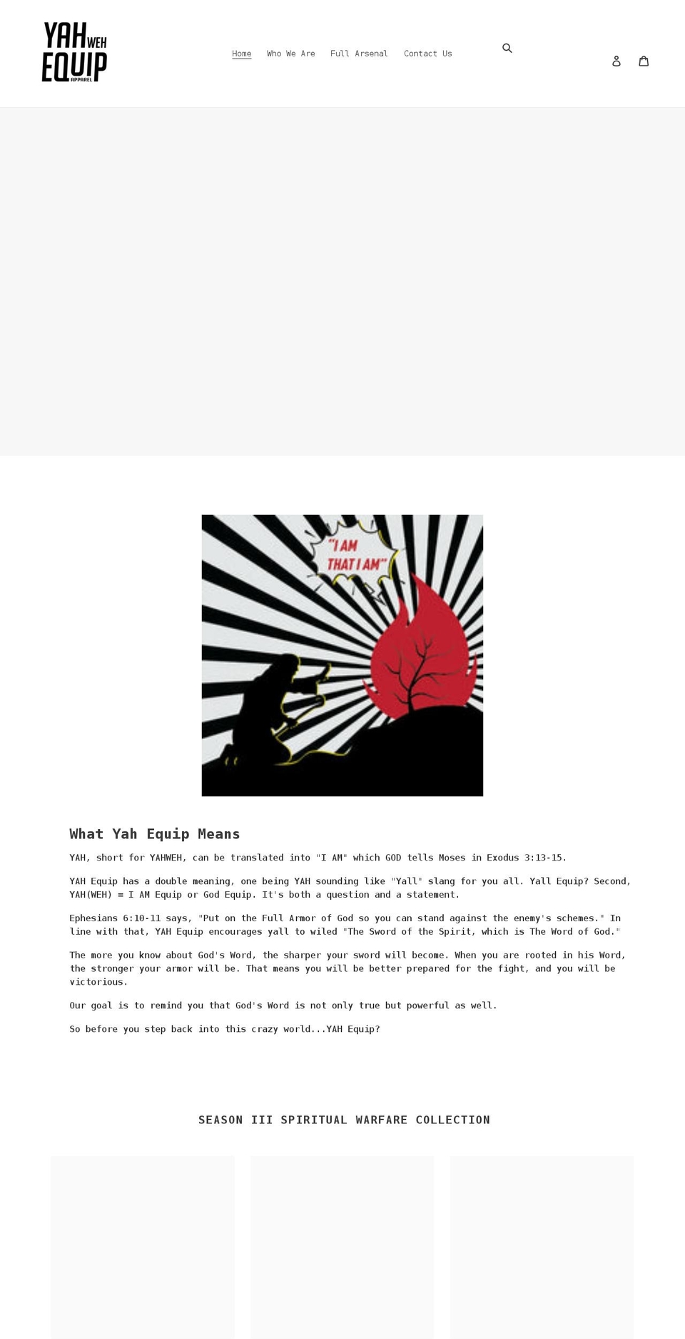 yeaapparel.com shopify website screenshot