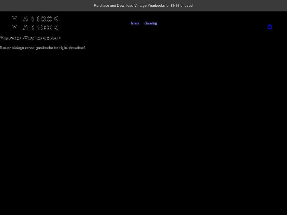 yearbookyearbook.com shopify website screenshot