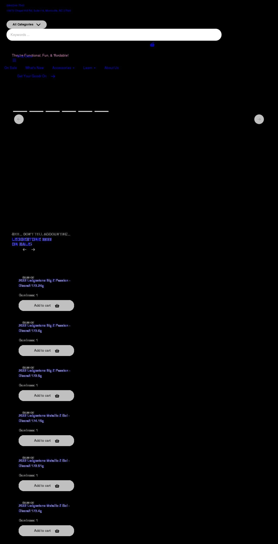 yeetstreetdiscs.com shopify website screenshot