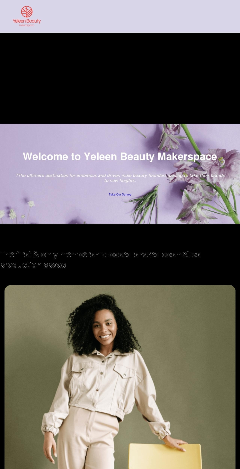 yeleenbeauty.com shopify website screenshot