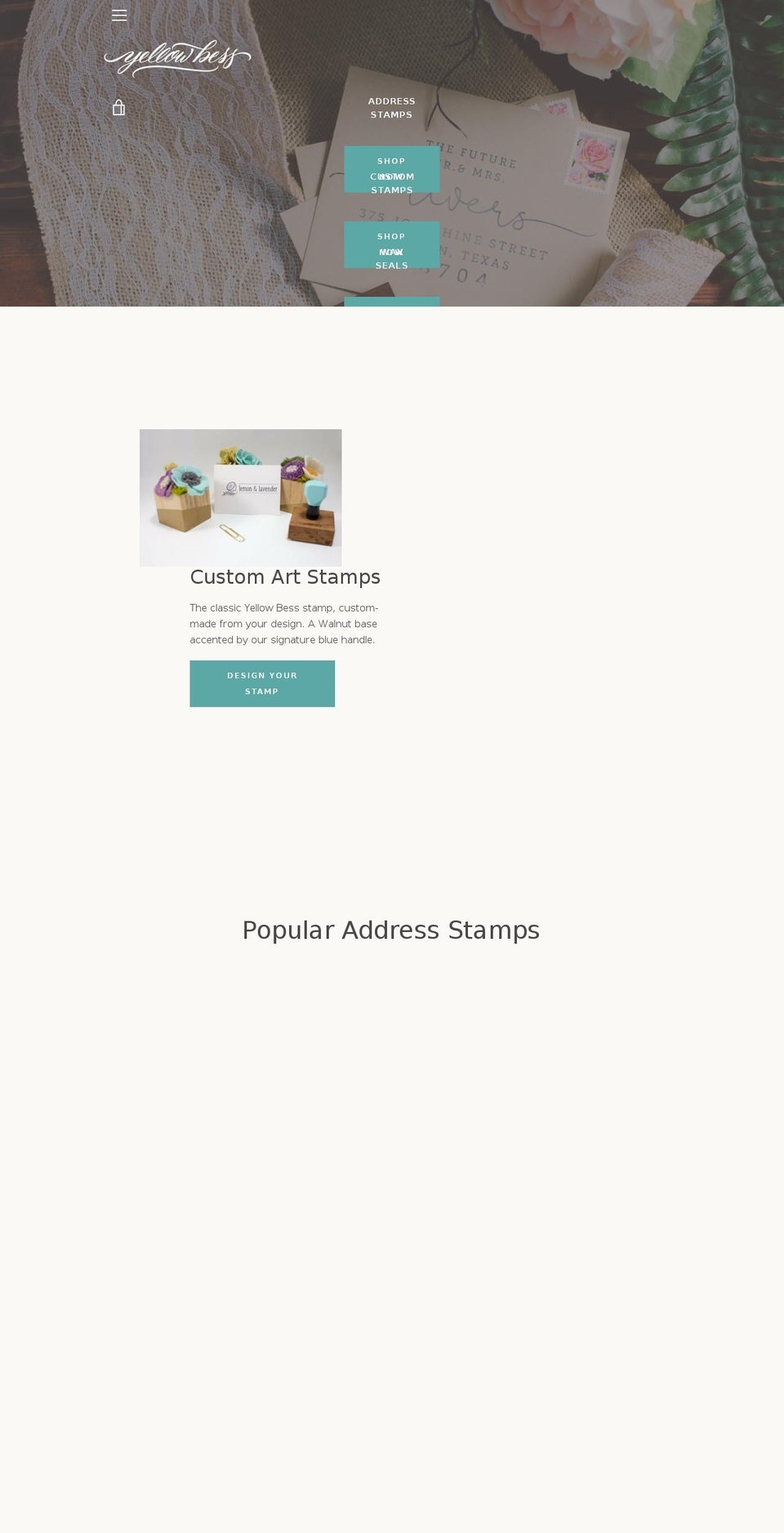 Story Shopify theme site example yellowbess.com
