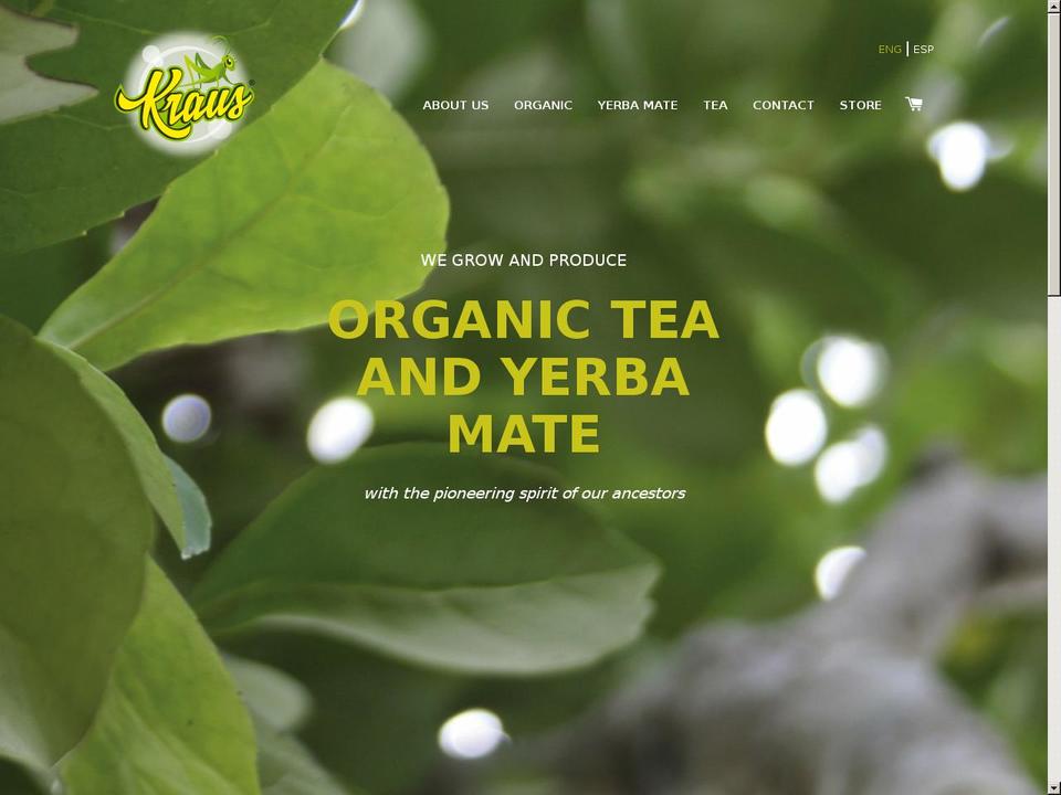 yerbamate.de shopify website screenshot