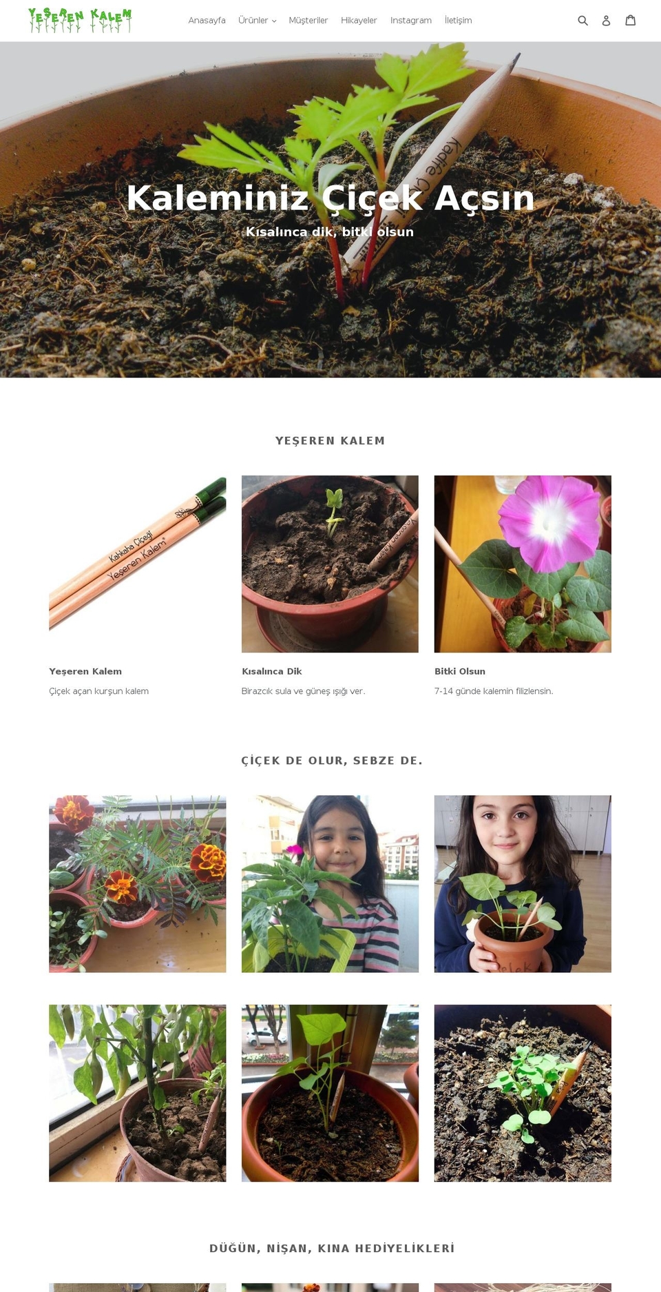 yeserenkalem.com shopify website screenshot