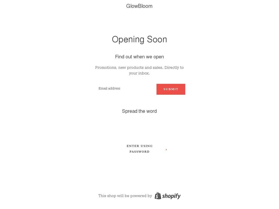 yesgoods.myshopify.com shopify website screenshot