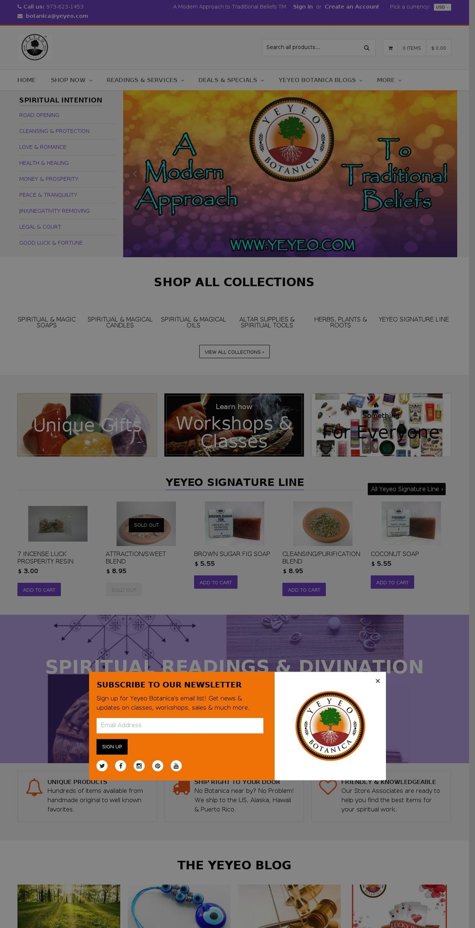 yeyeo.com shopify website screenshot