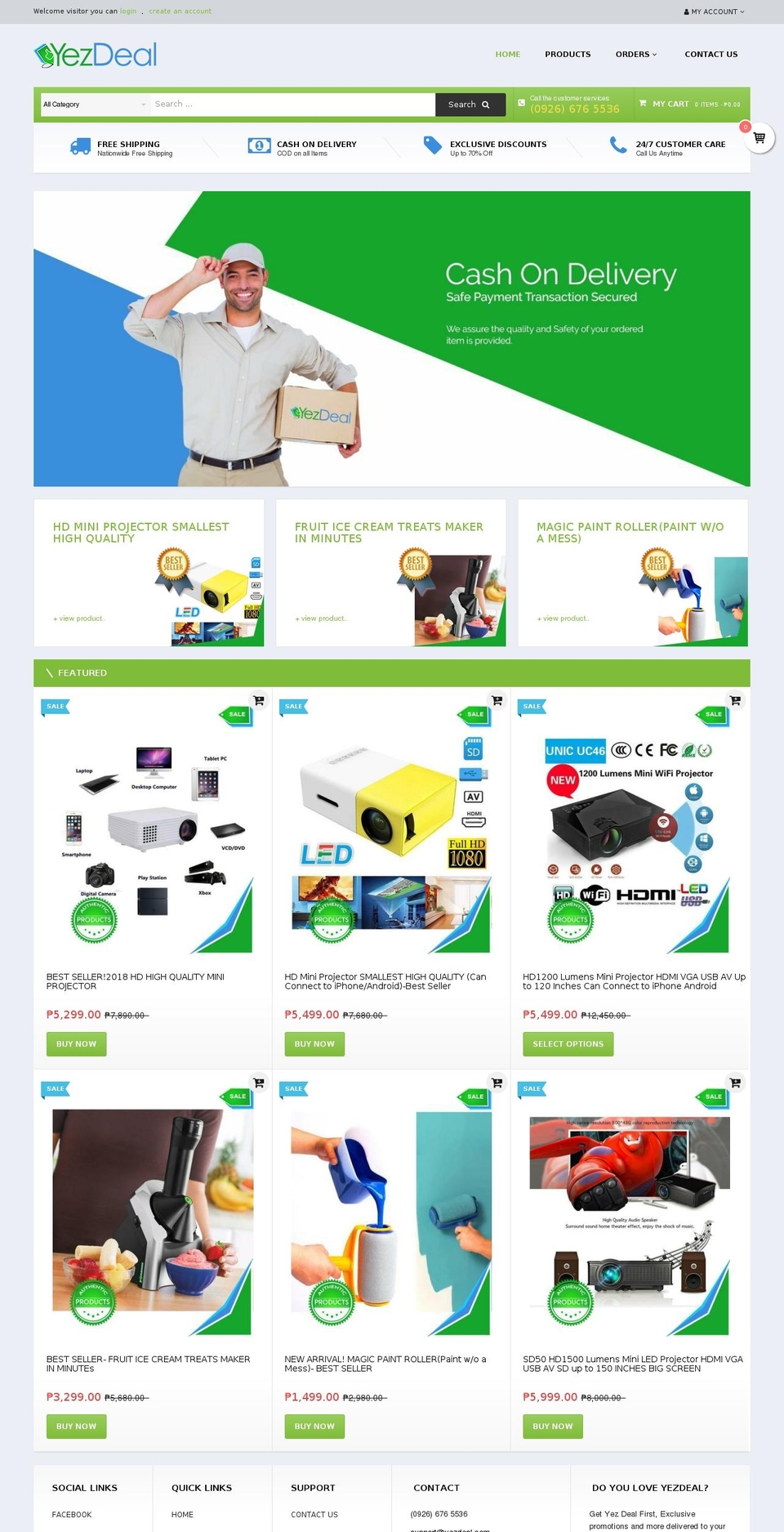 ap-mixstore-market Shopify theme site example yezdeal.com