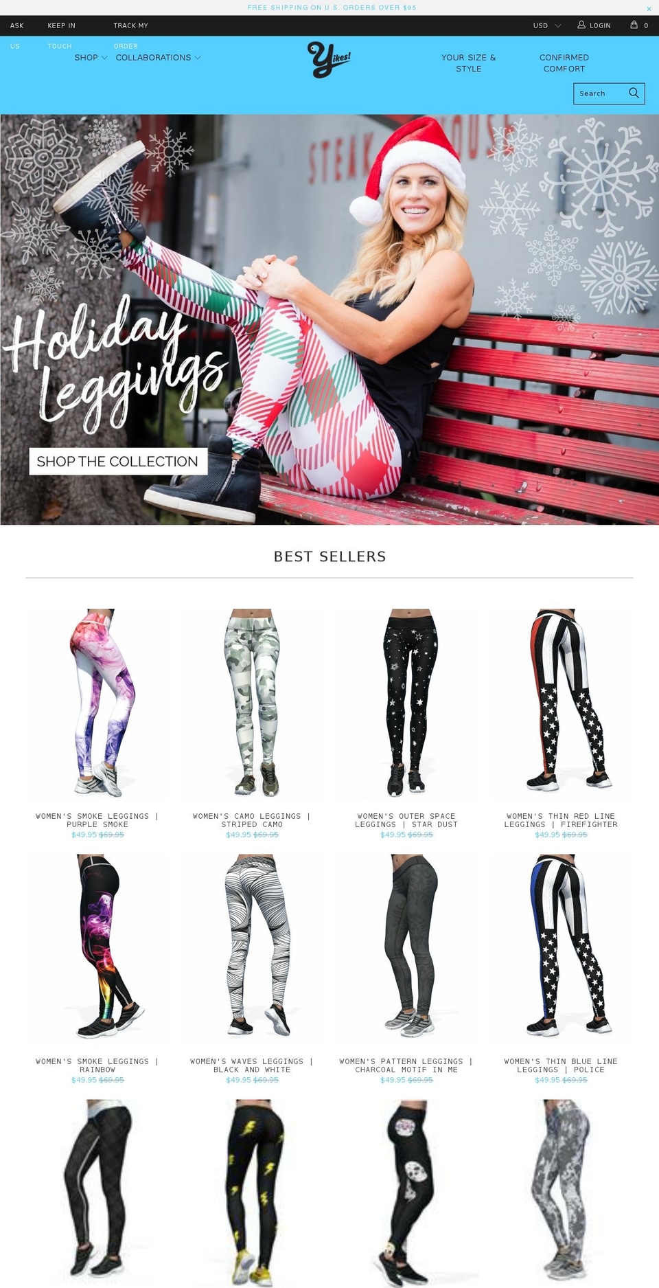 yikesco.com shopify website screenshot