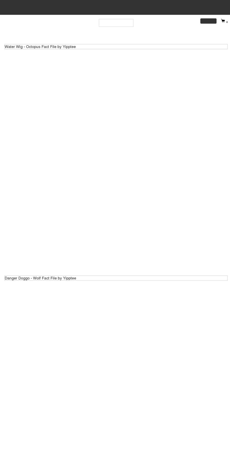 yipptee.com shopify website screenshot