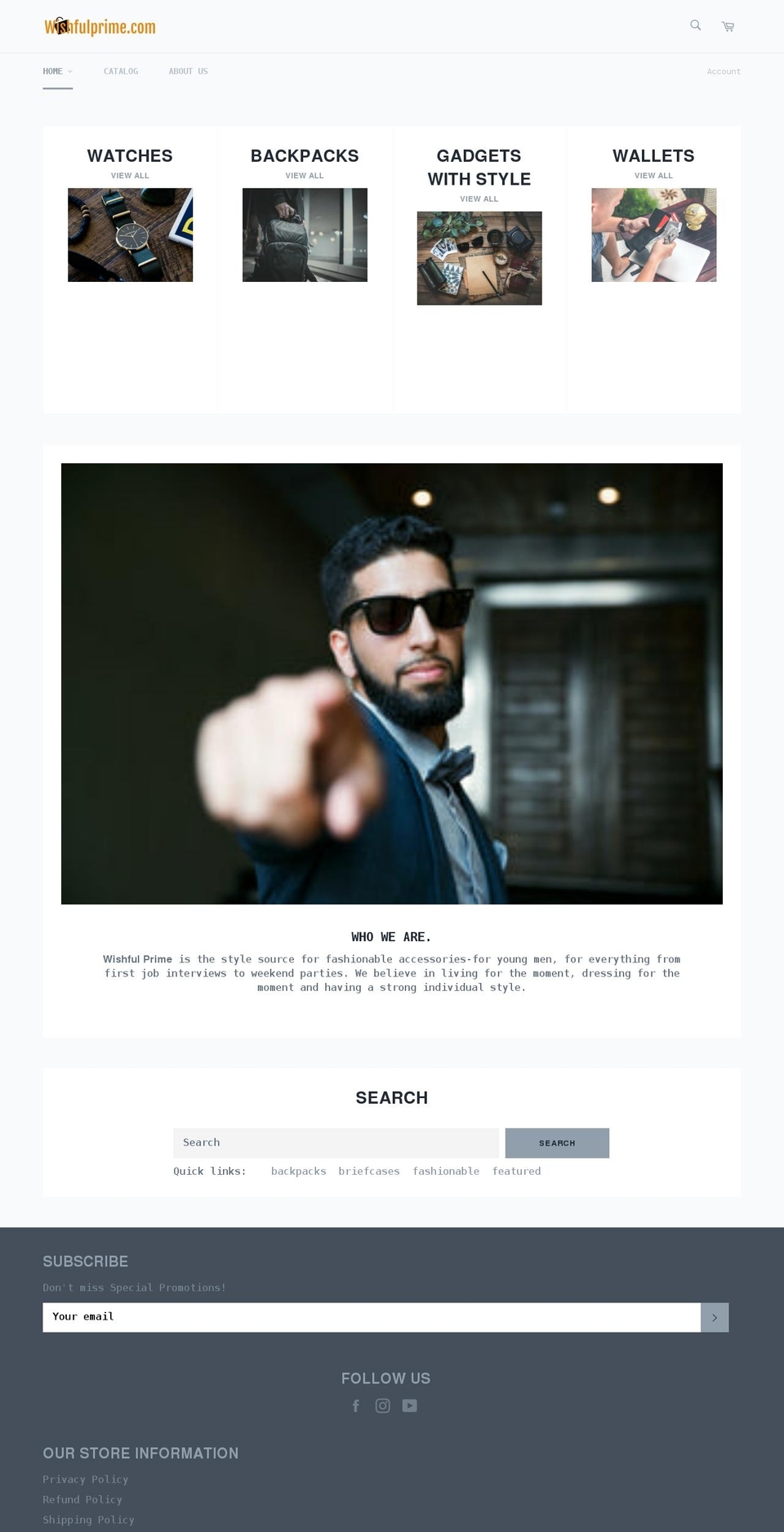 yisroel-smith.myshopify.com shopify website screenshot