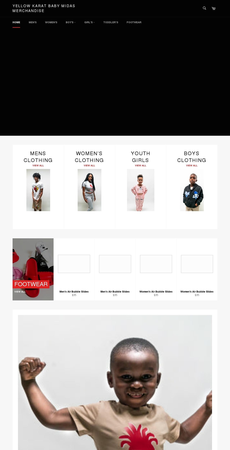 ykbmm.com shopify website screenshot