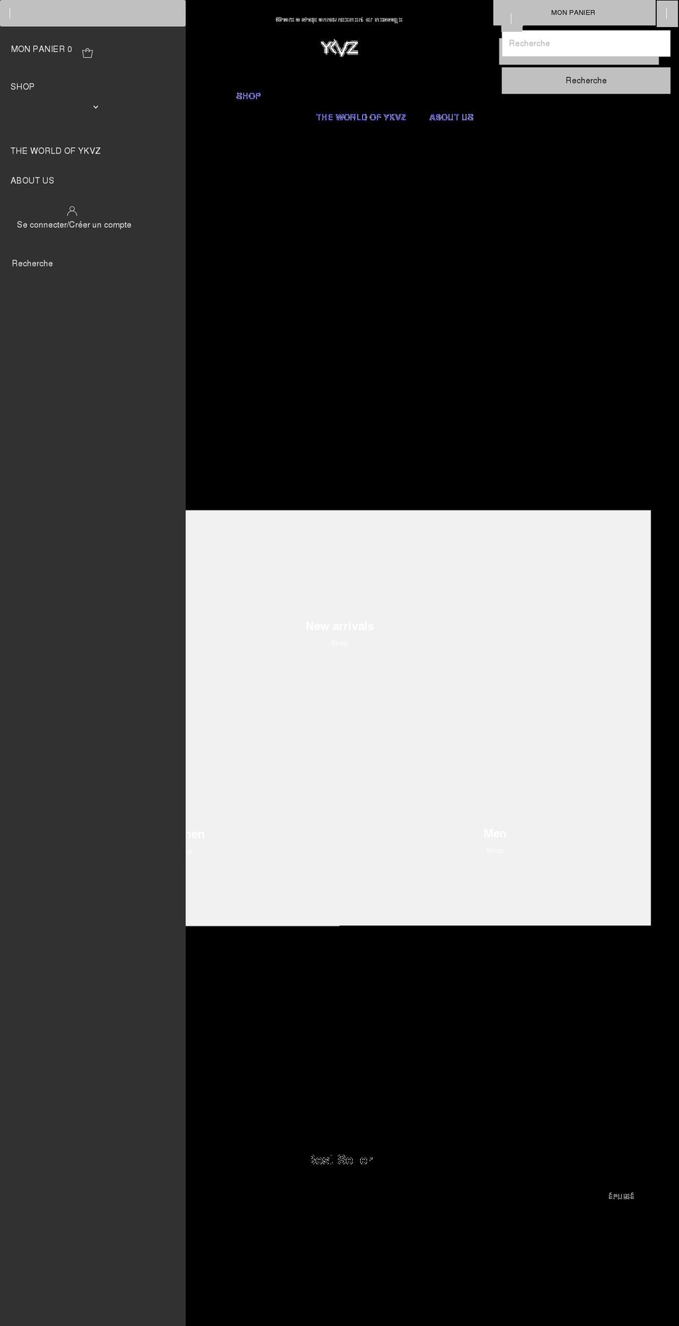 ykvz-tailor.com shopify website screenshot