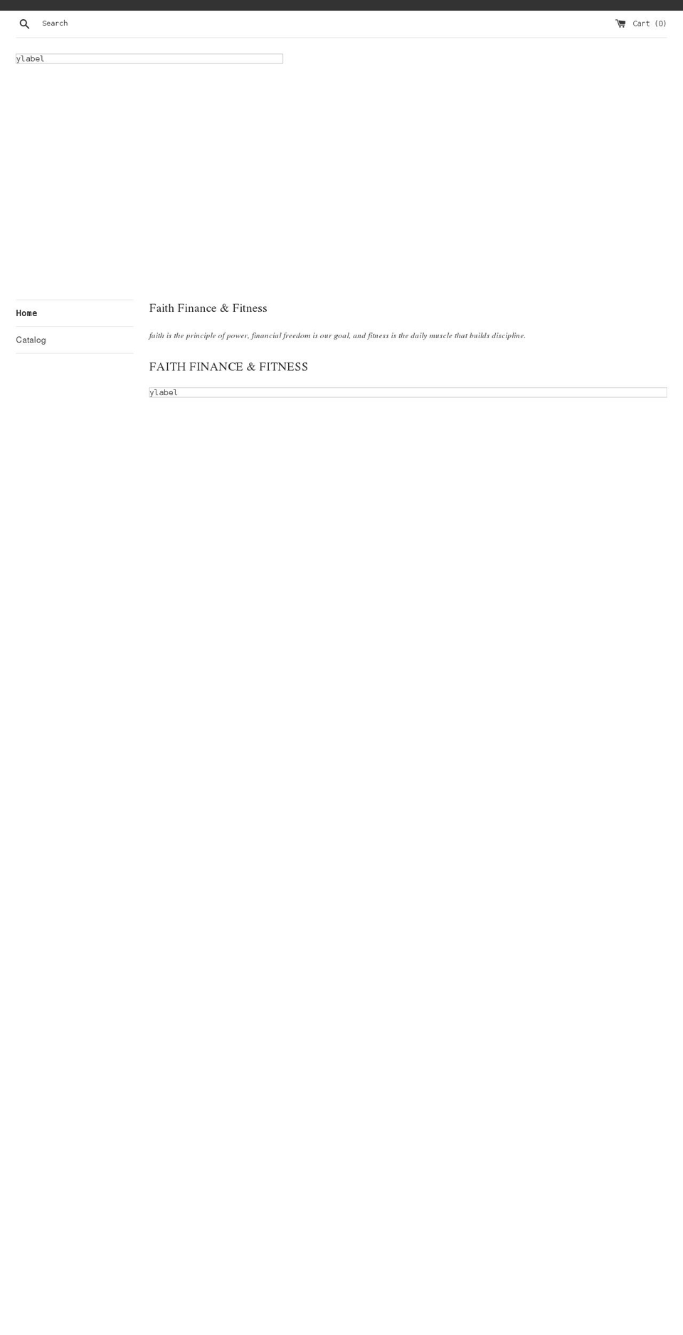 ylabelshop.com shopify website screenshot