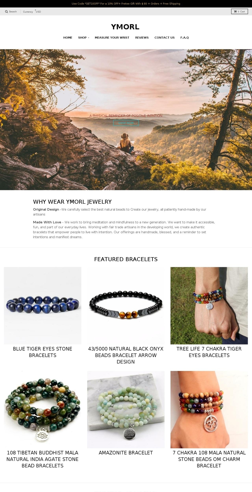 ymorl.com shopify website screenshot