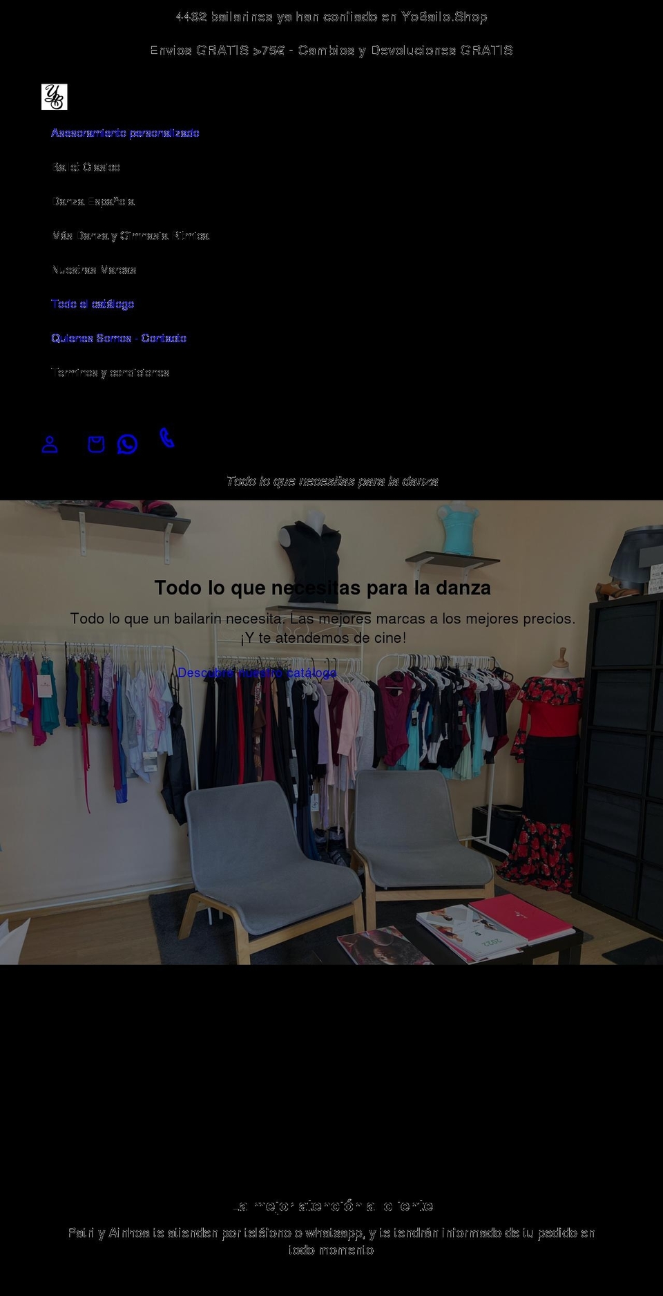 yobailo.shop shopify website screenshot