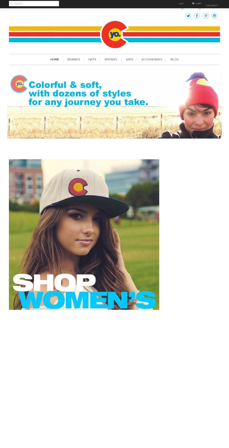 yocolorado.com shopify website screenshot
