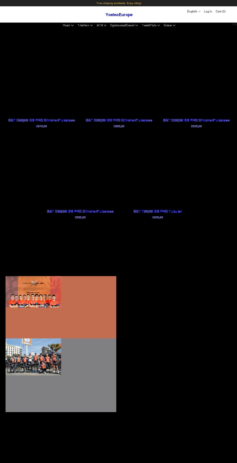 yoeleoeurope.com shopify website screenshot