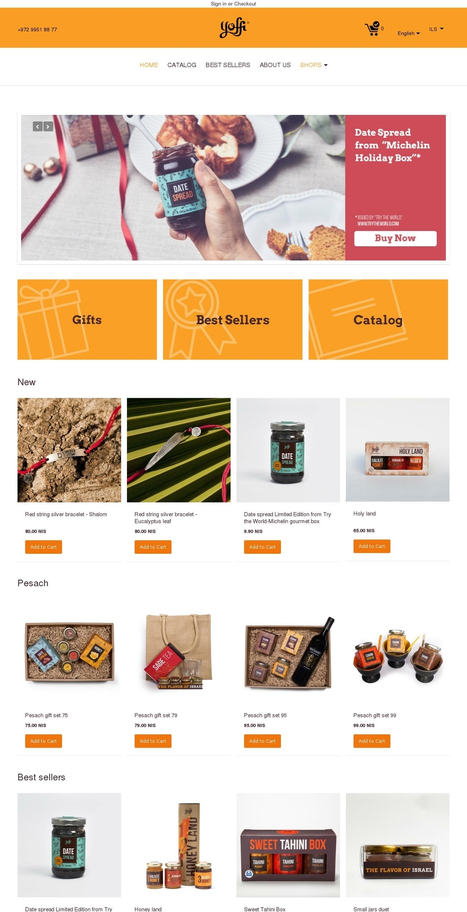 yoffi.com shopify website screenshot