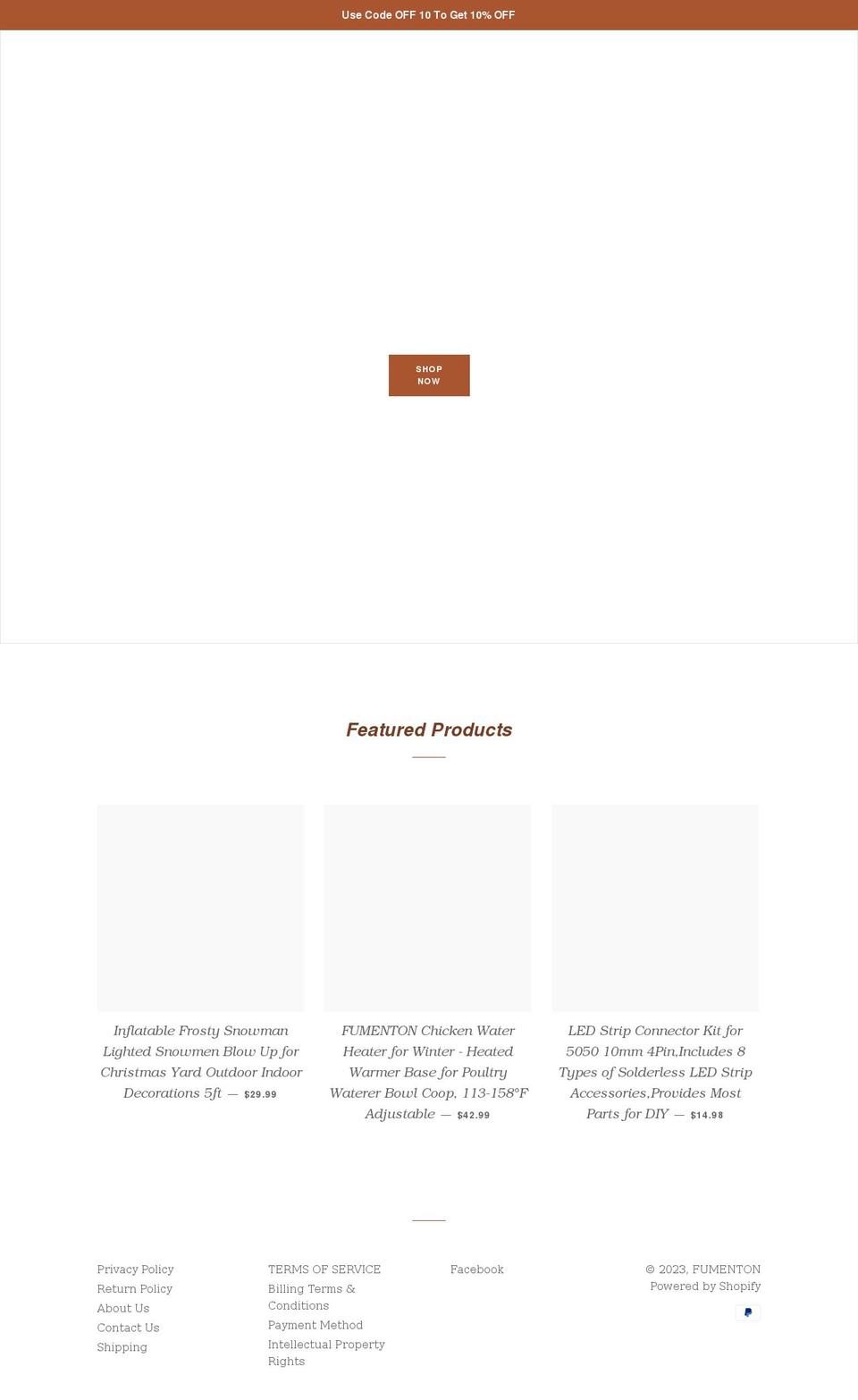 yofidra.com shopify website screenshot
