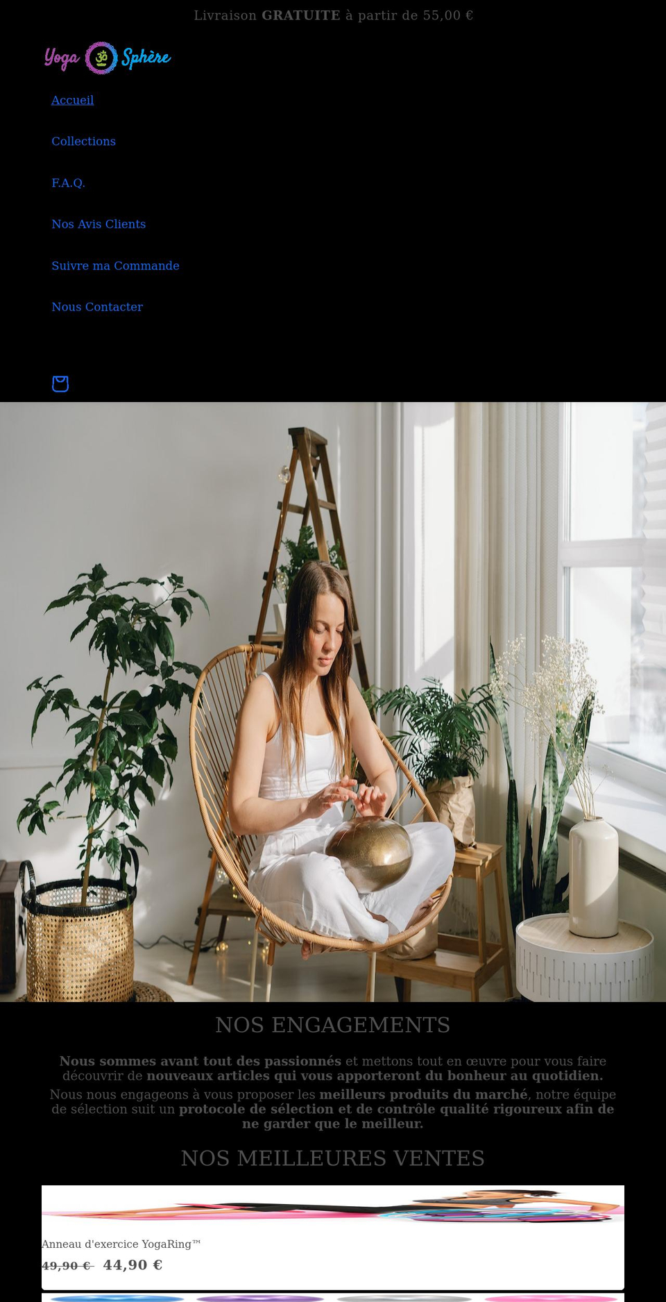 Theme----fr-h-latest Shopify theme site example yoga-sphere.com