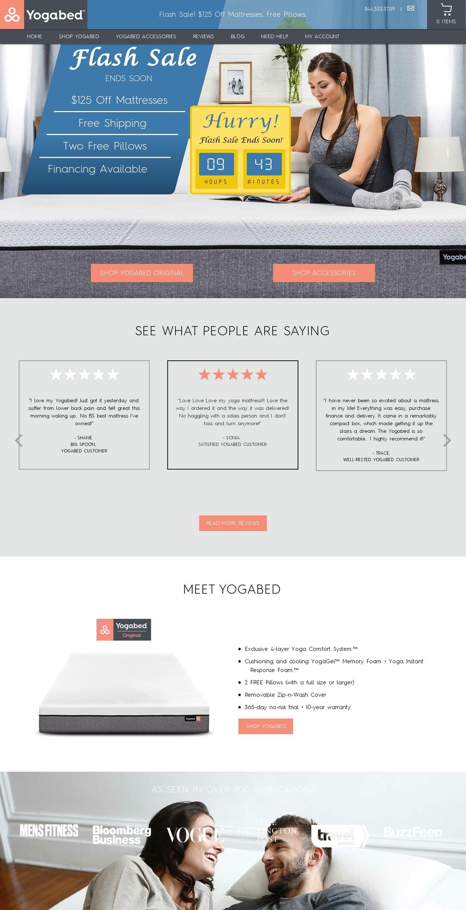 Nav (Menu) Update - 12\/13 Shopify theme site example yogabed.biz