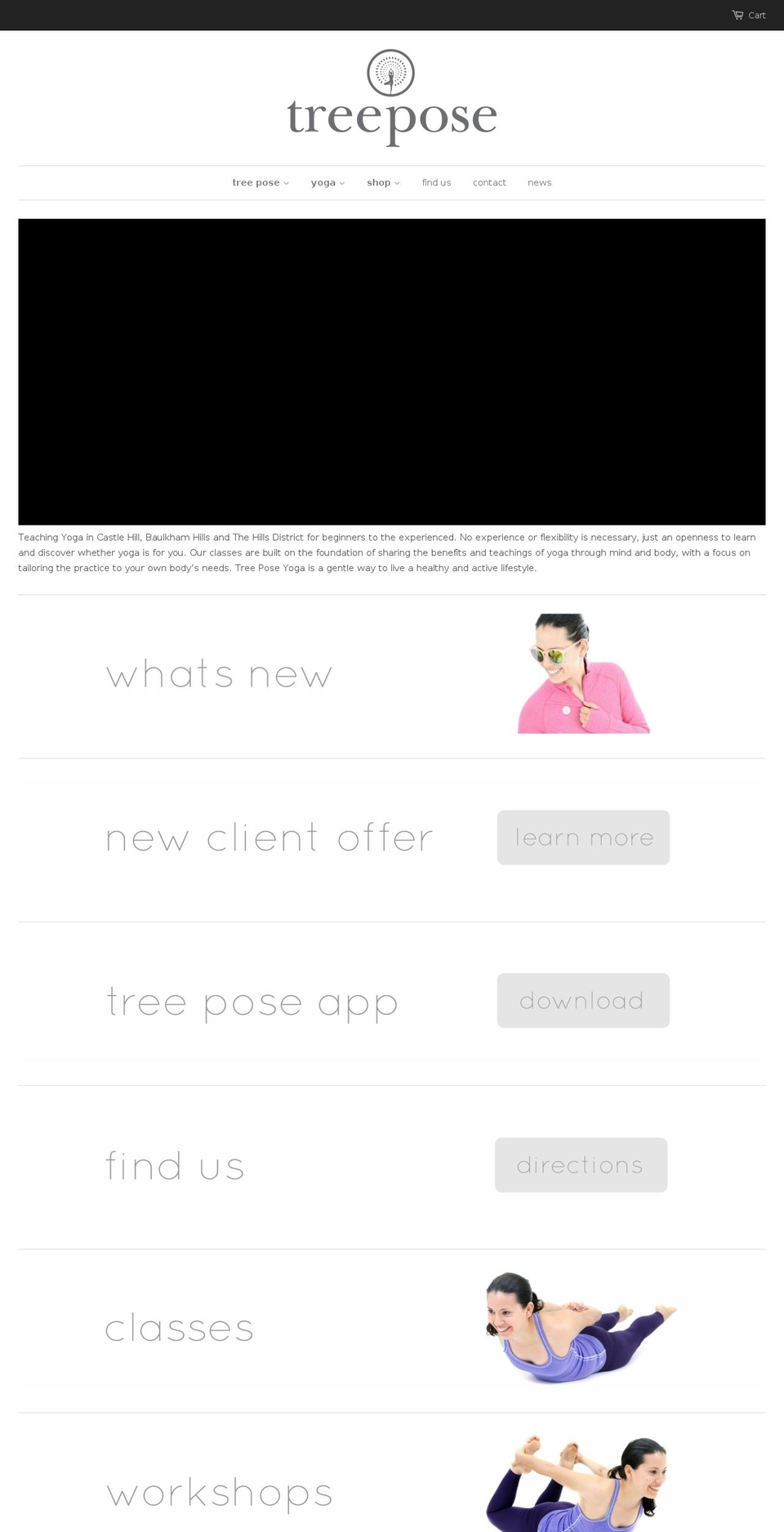 yogacastlehill.com shopify website screenshot