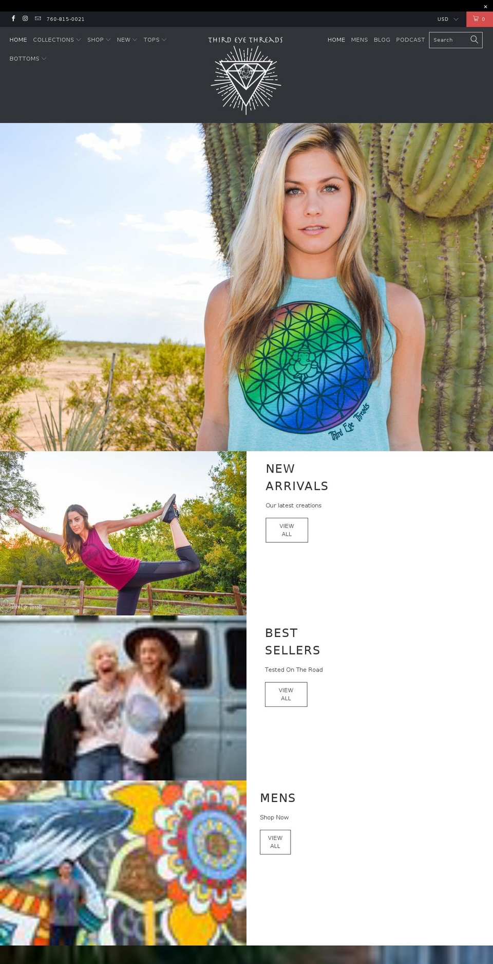 Turbo-portland Shopify theme site example yogaclothes.biz