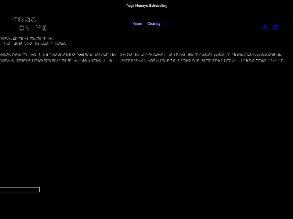 yogahoneys.com shopify website screenshot