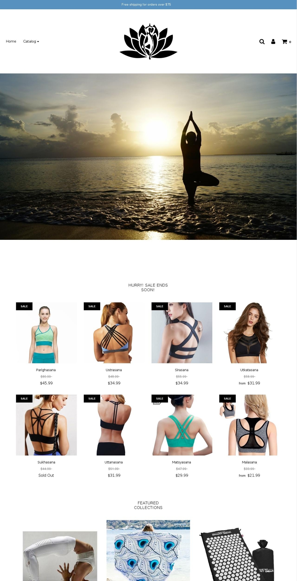 yogambee.com — Shopify storefront screenshot