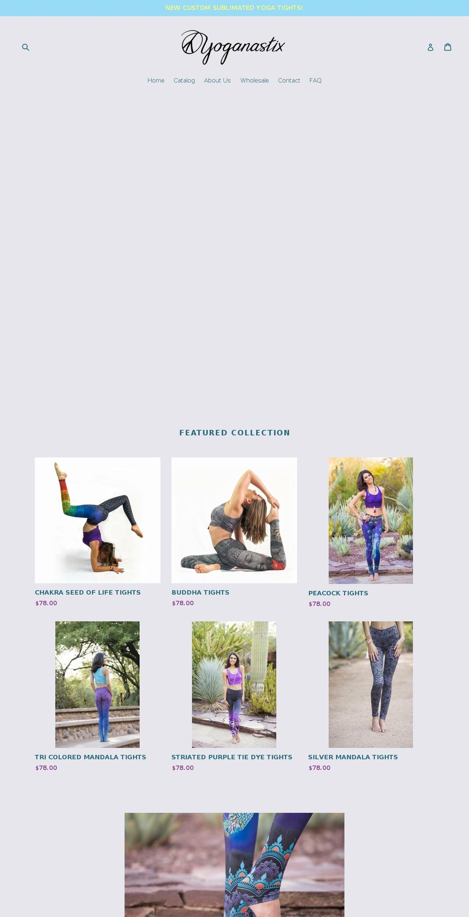 Copy of Conversio Shopify theme site example yoganastix.com