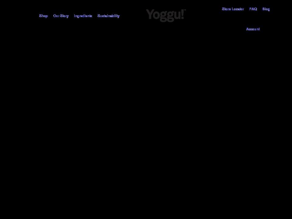 yoggu.ca shopify website screenshot