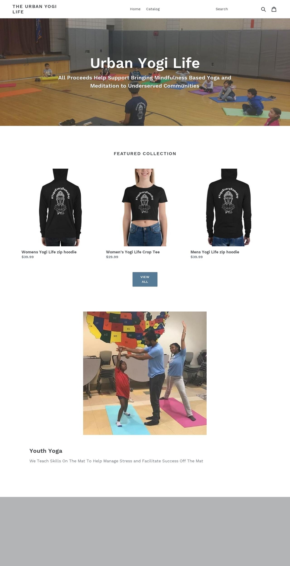 yogilife.us shopify website screenshot