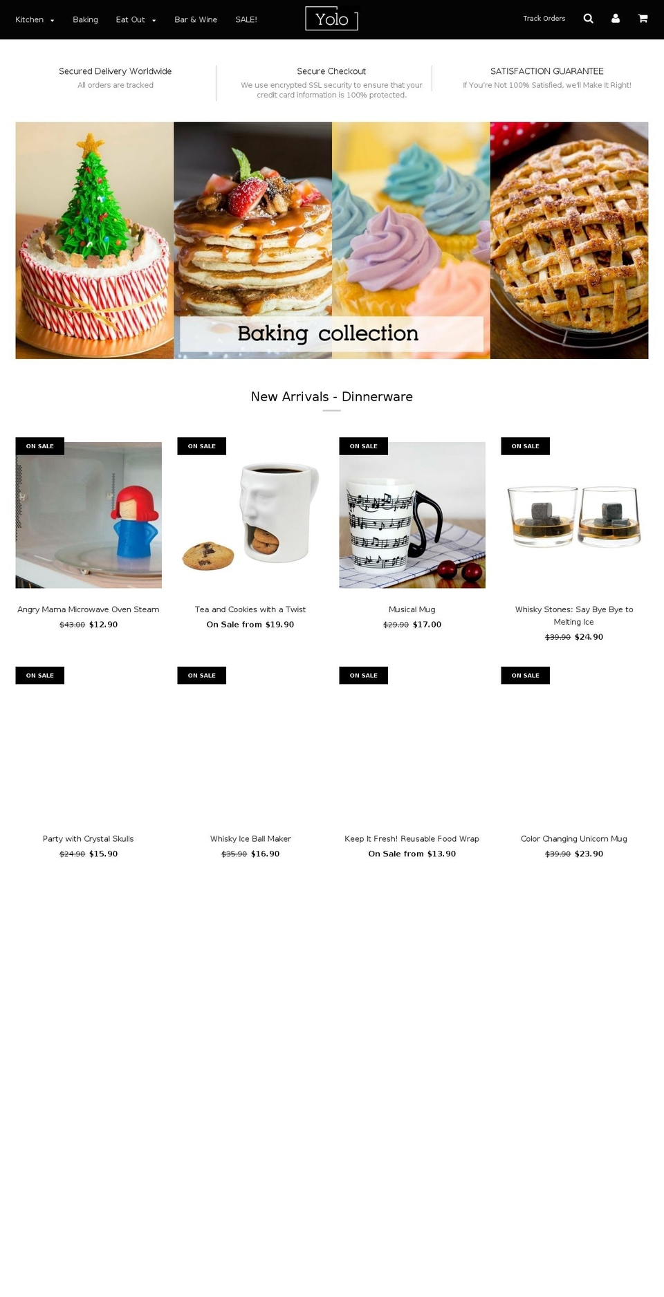yolocollect.com — Shopify storefront screenshot