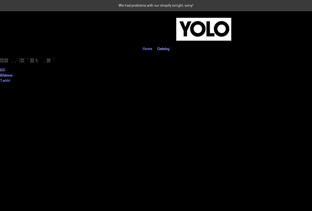 yolocommerce.com shopify website screenshot