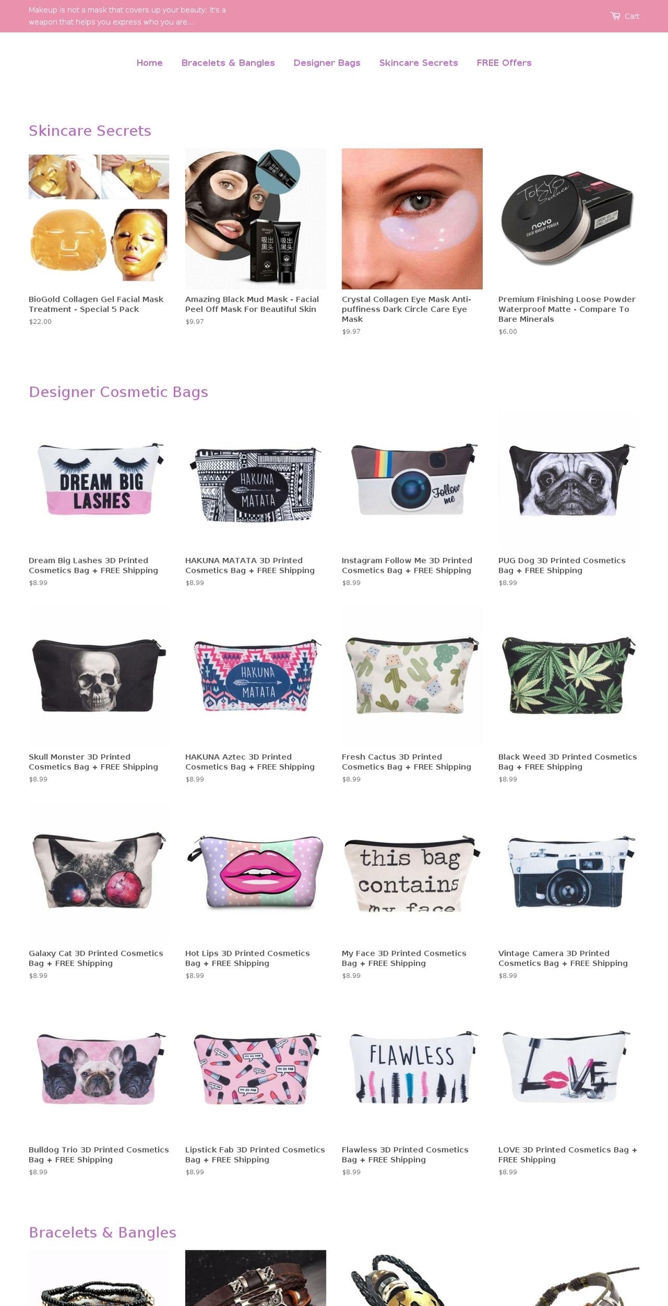 yologlamour.com — Shopify storefront screenshot