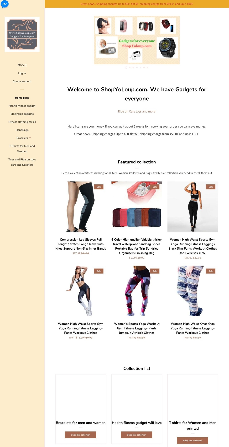 yoloup.com — Shopify storefront screenshot