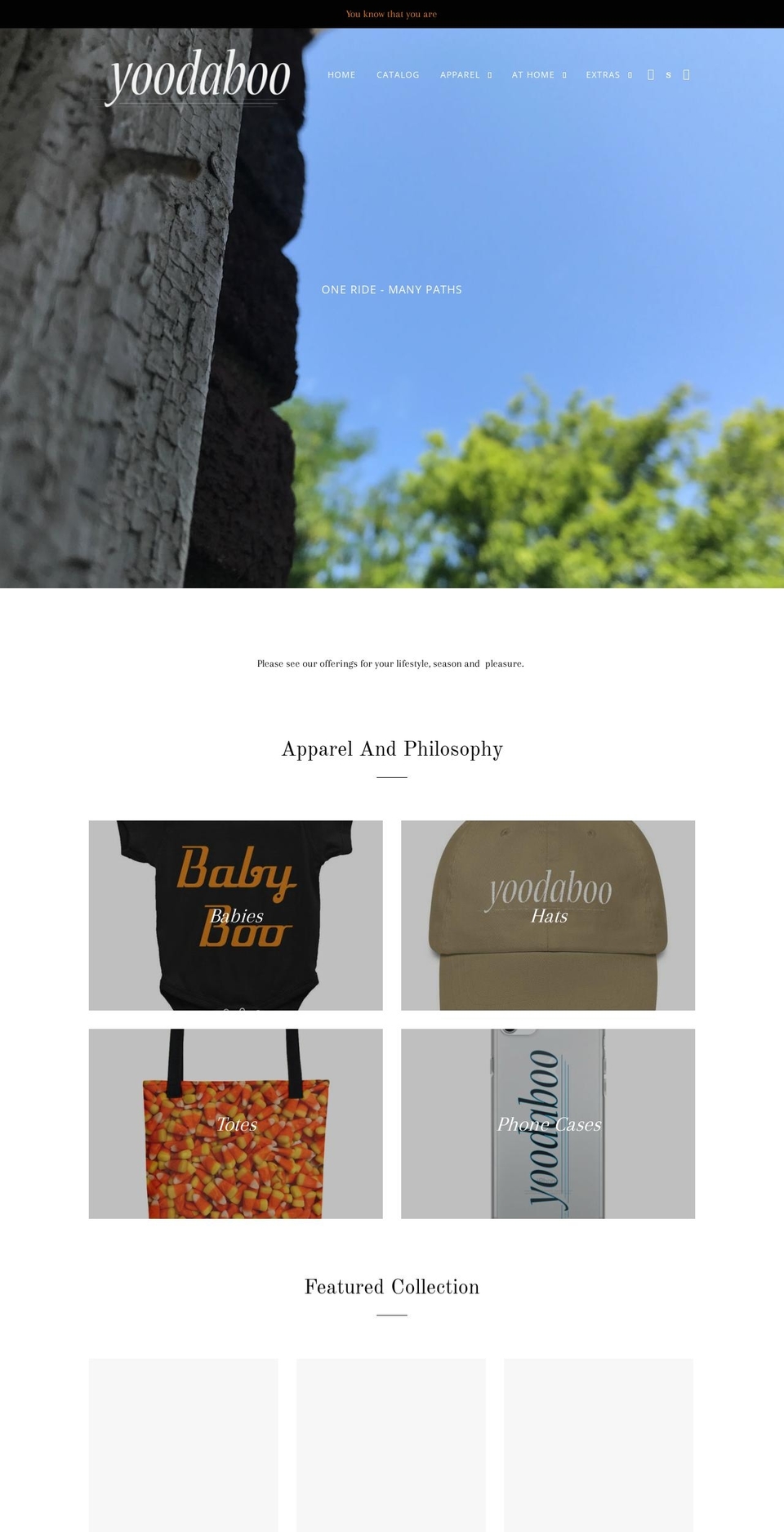yoodaboo.com — Shopify storefront screenshot