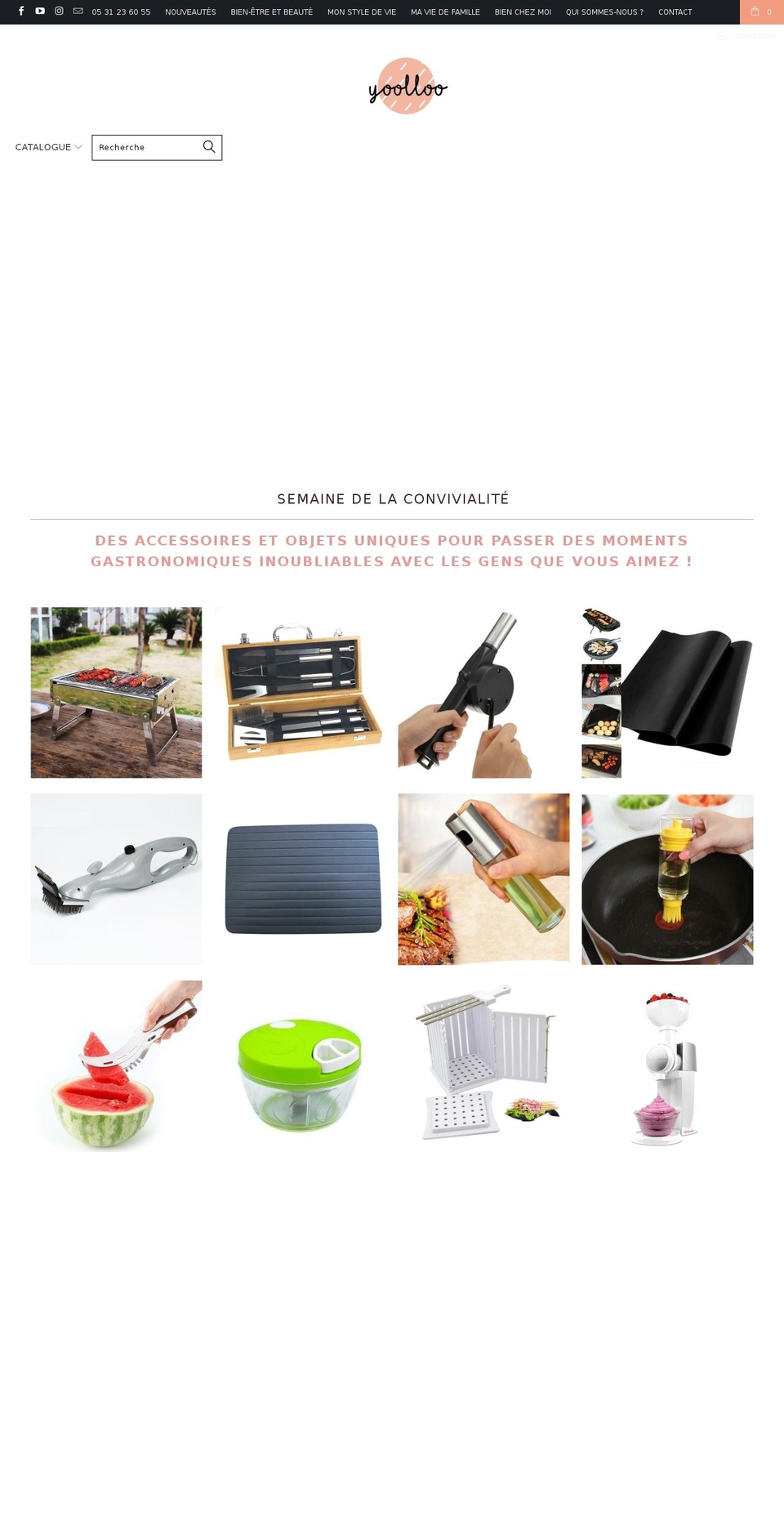 yoolloo.com — Shopify storefront screenshot