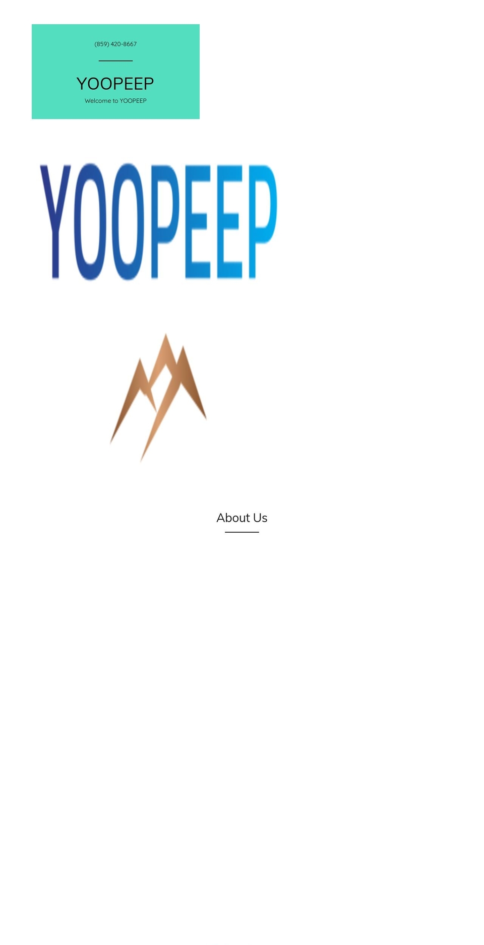 yoopeep.com — Shopify storefront screenshot