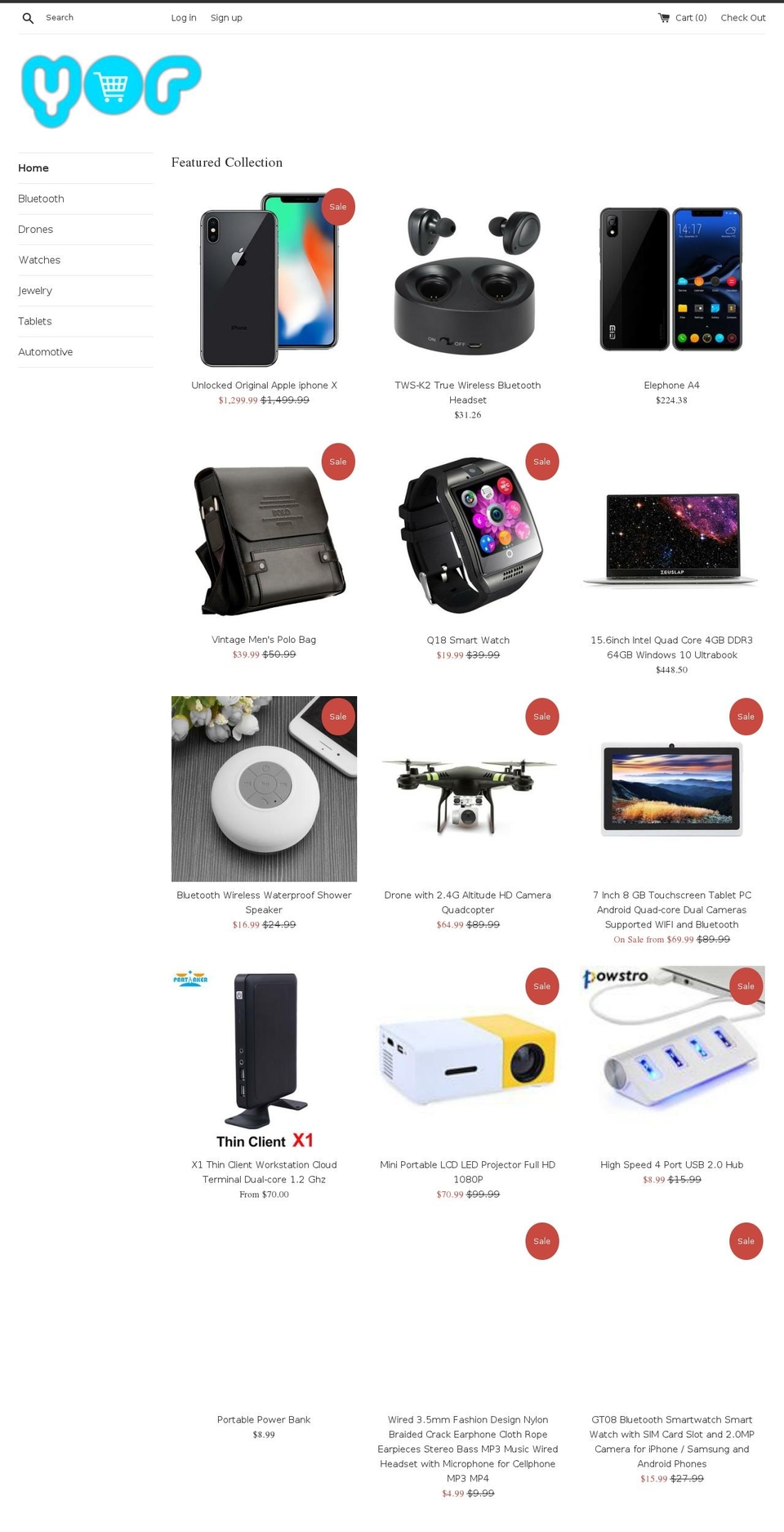 yorcart.com shopify website screenshot