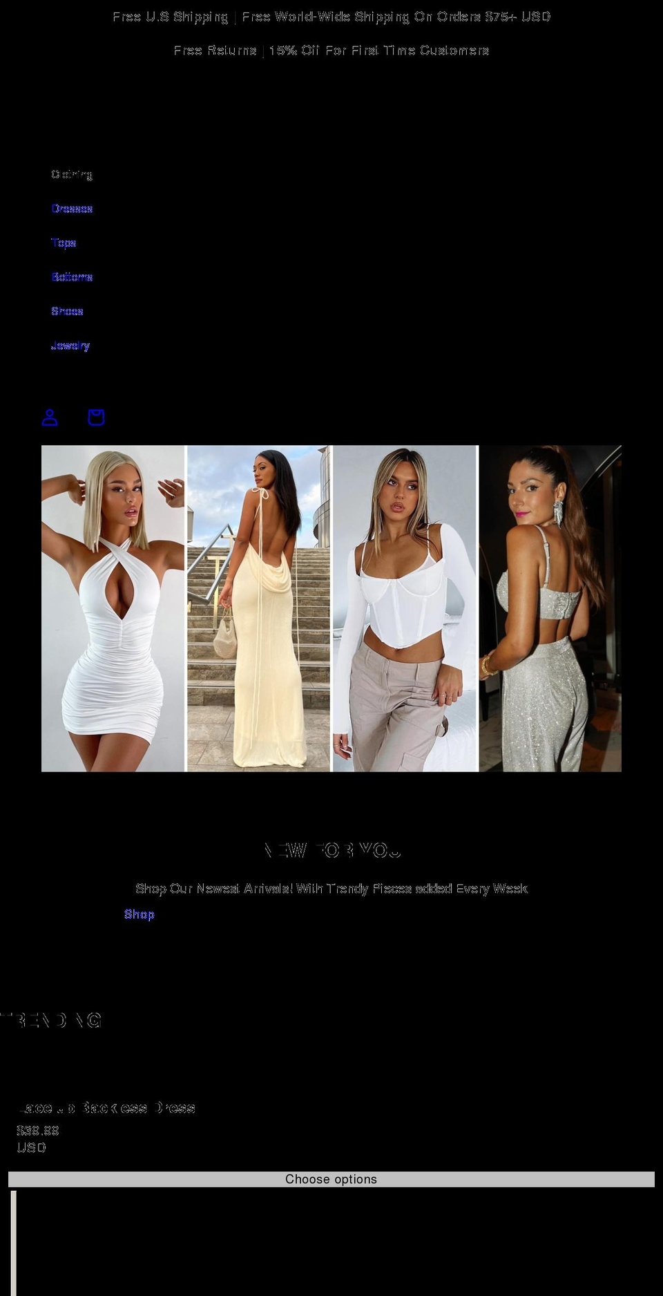 yorkdante.com shopify website screenshot
