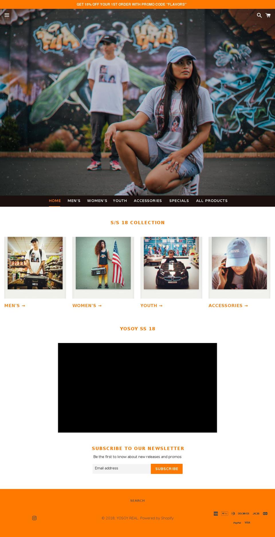 yosoy.me shopify website screenshot