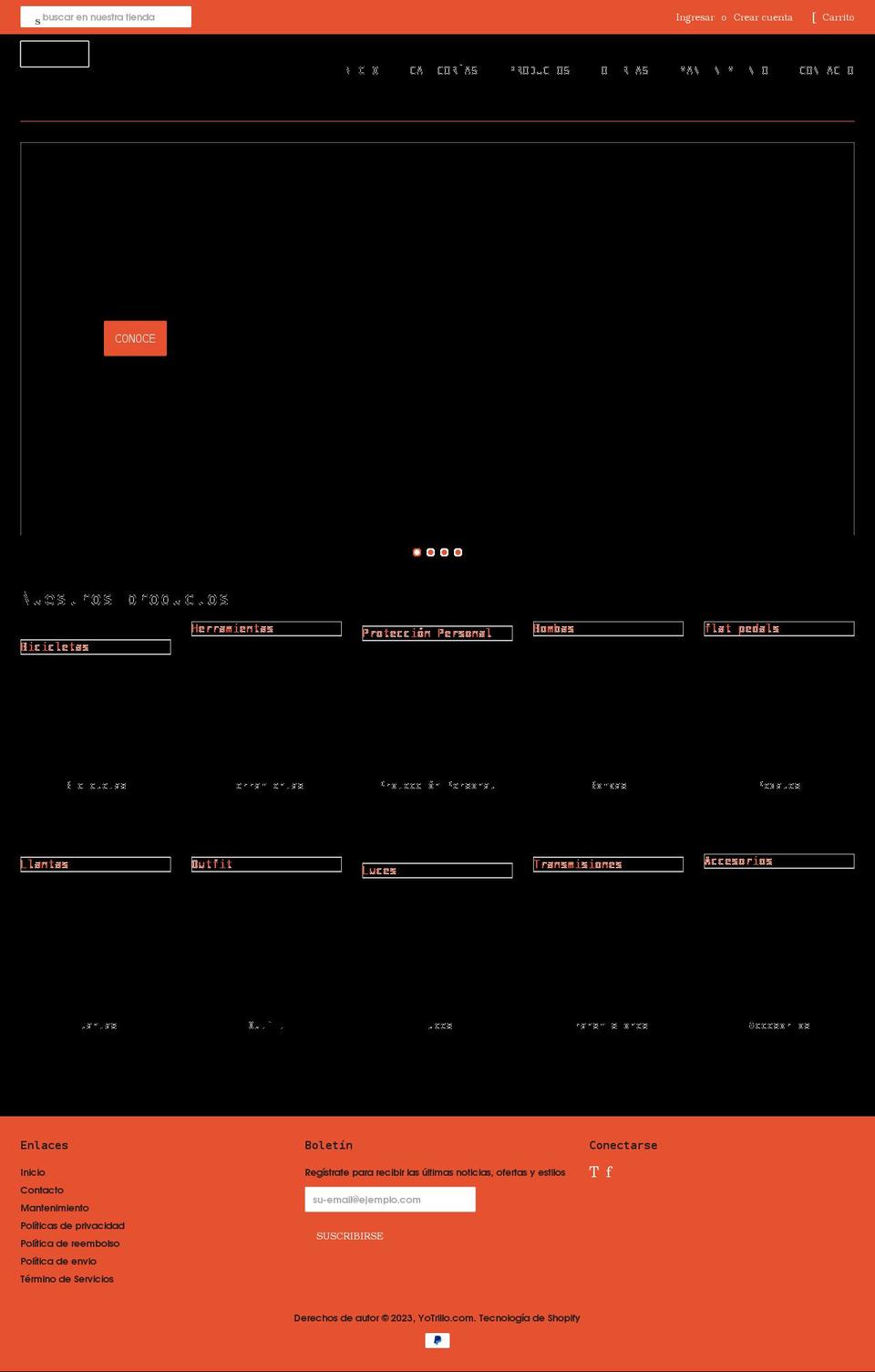 yotrillo.com shopify website screenshot