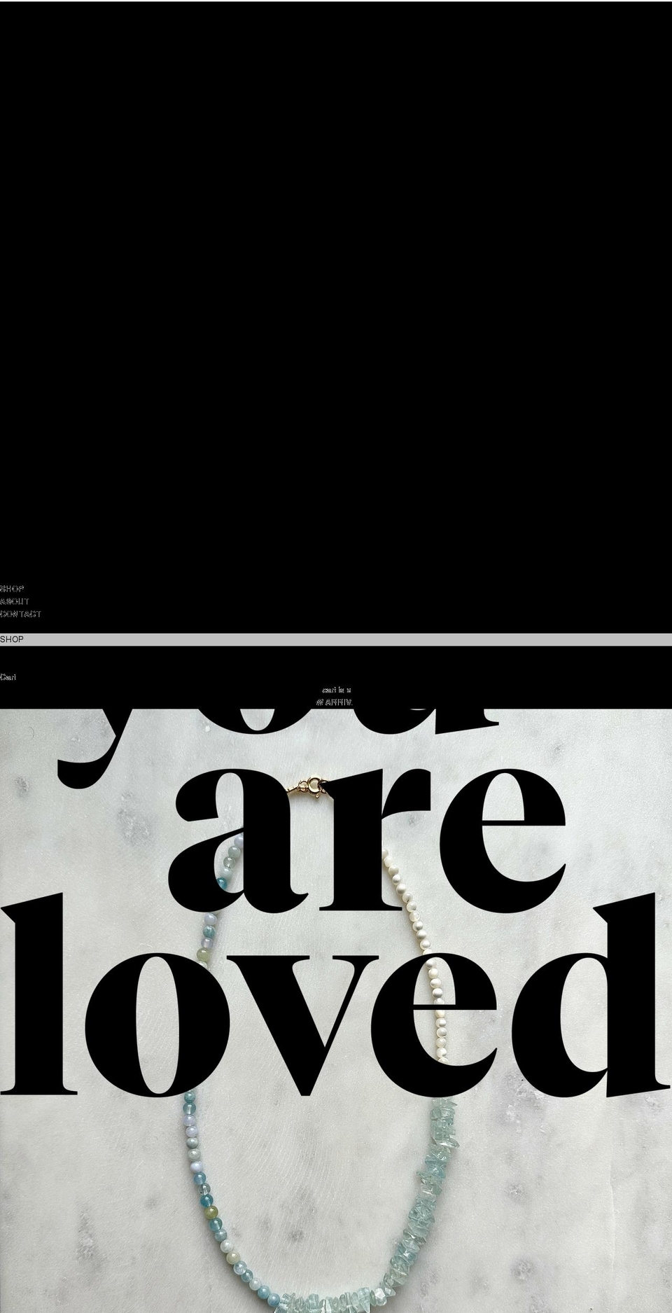 youareloved.ch shopify website screenshot