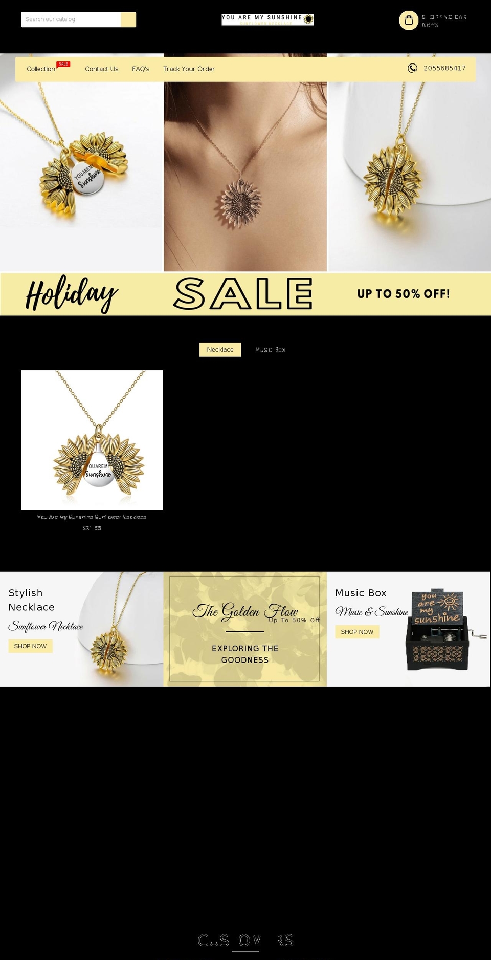 kenza Shopify theme site example youaremysunshineofficial.com