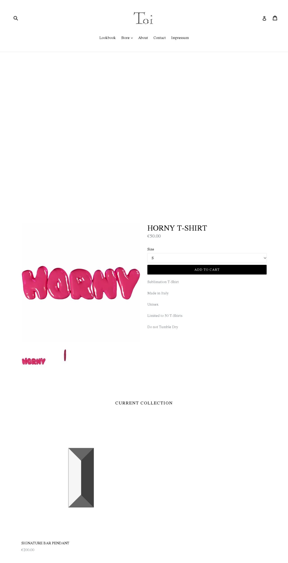 youaretoi.com — Shopify storefront screenshot