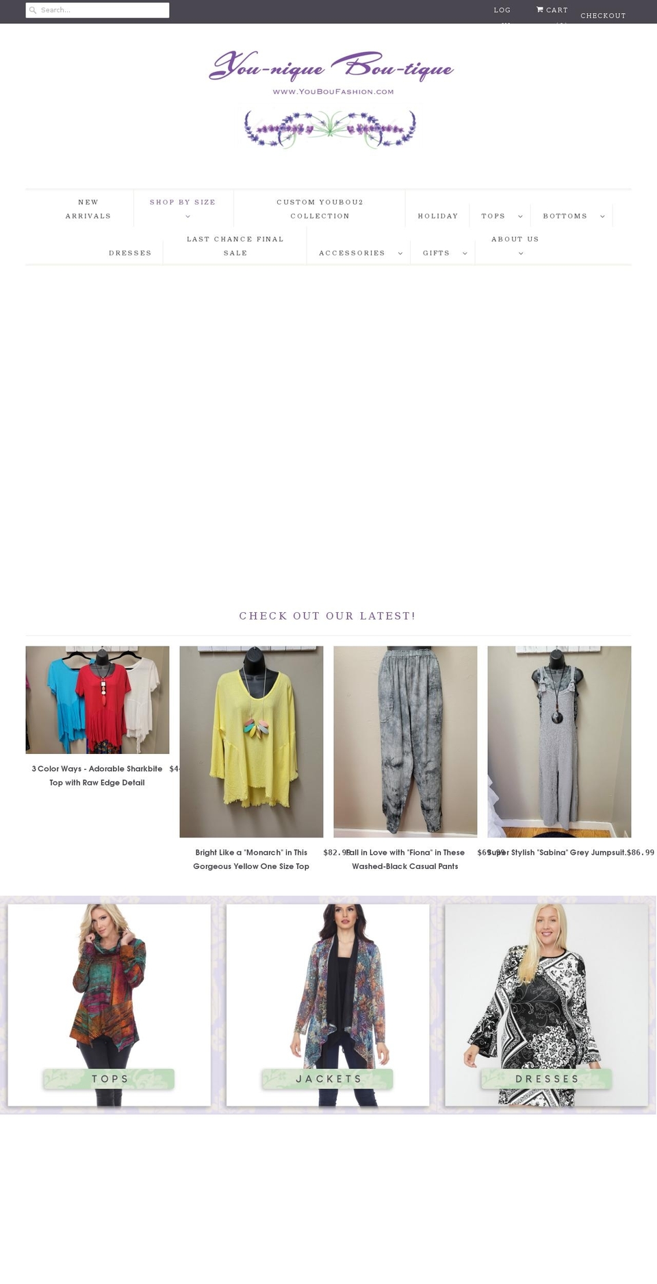 youboufashion.com shopify website screenshot
