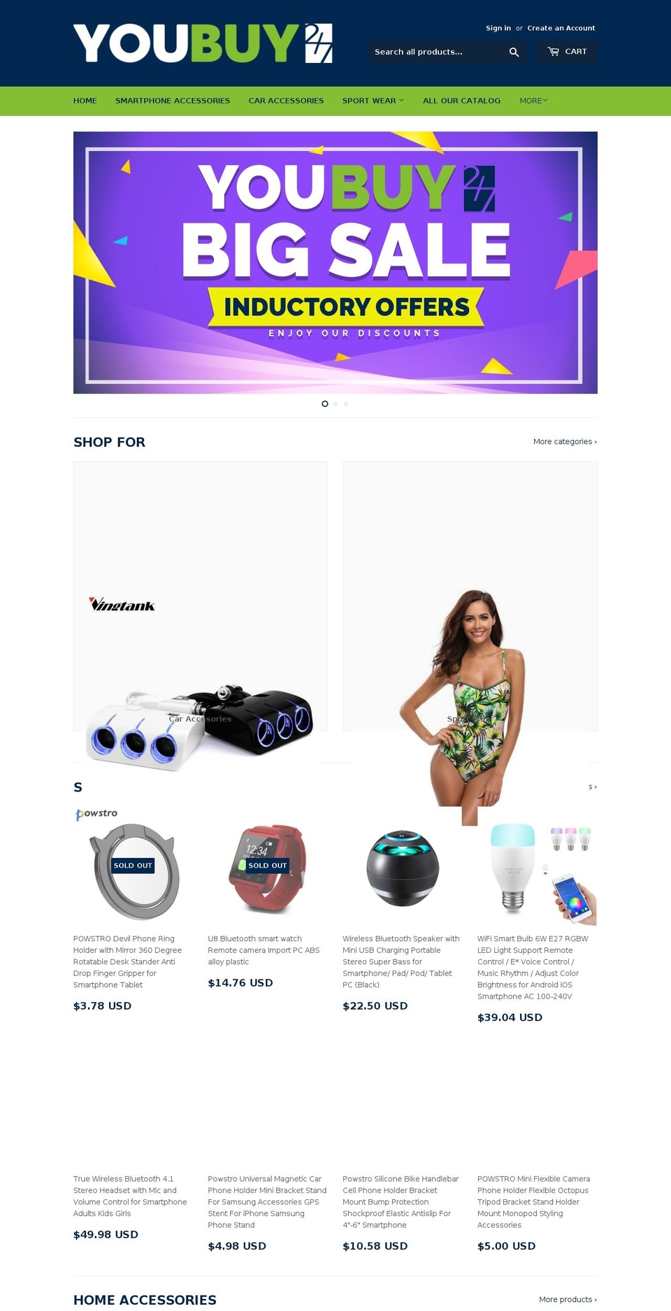 youbuy247.com — Shopify storefront screenshot