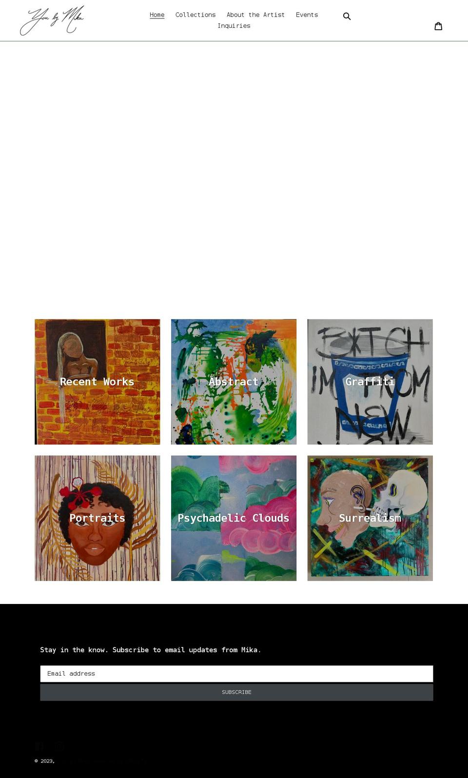 youbymika.com shopify website screenshot