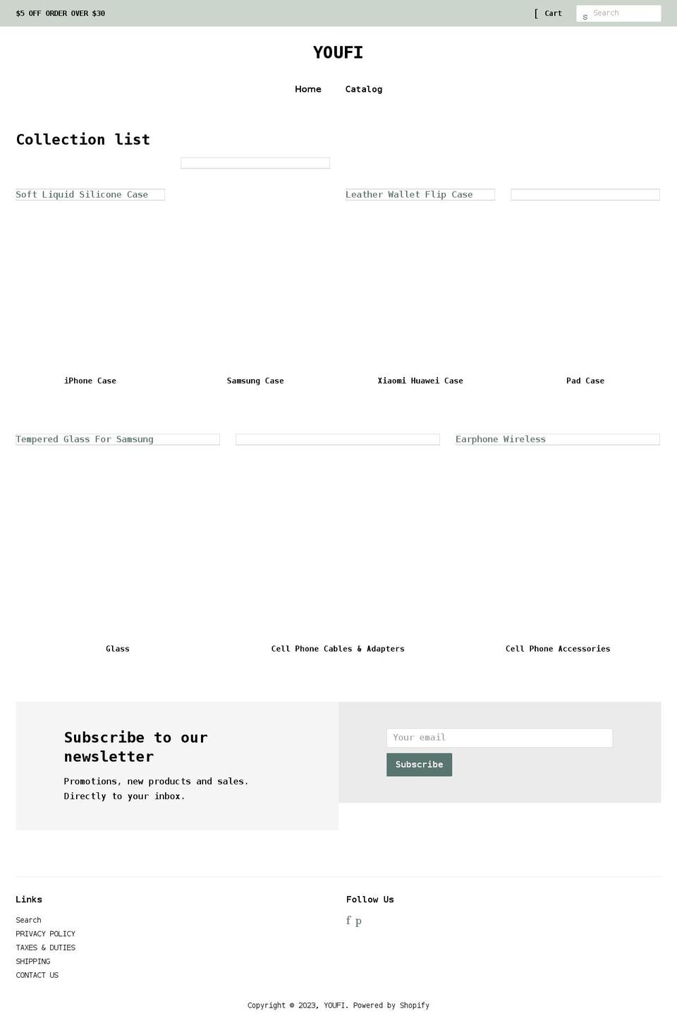 youfi.us shopify website screenshot