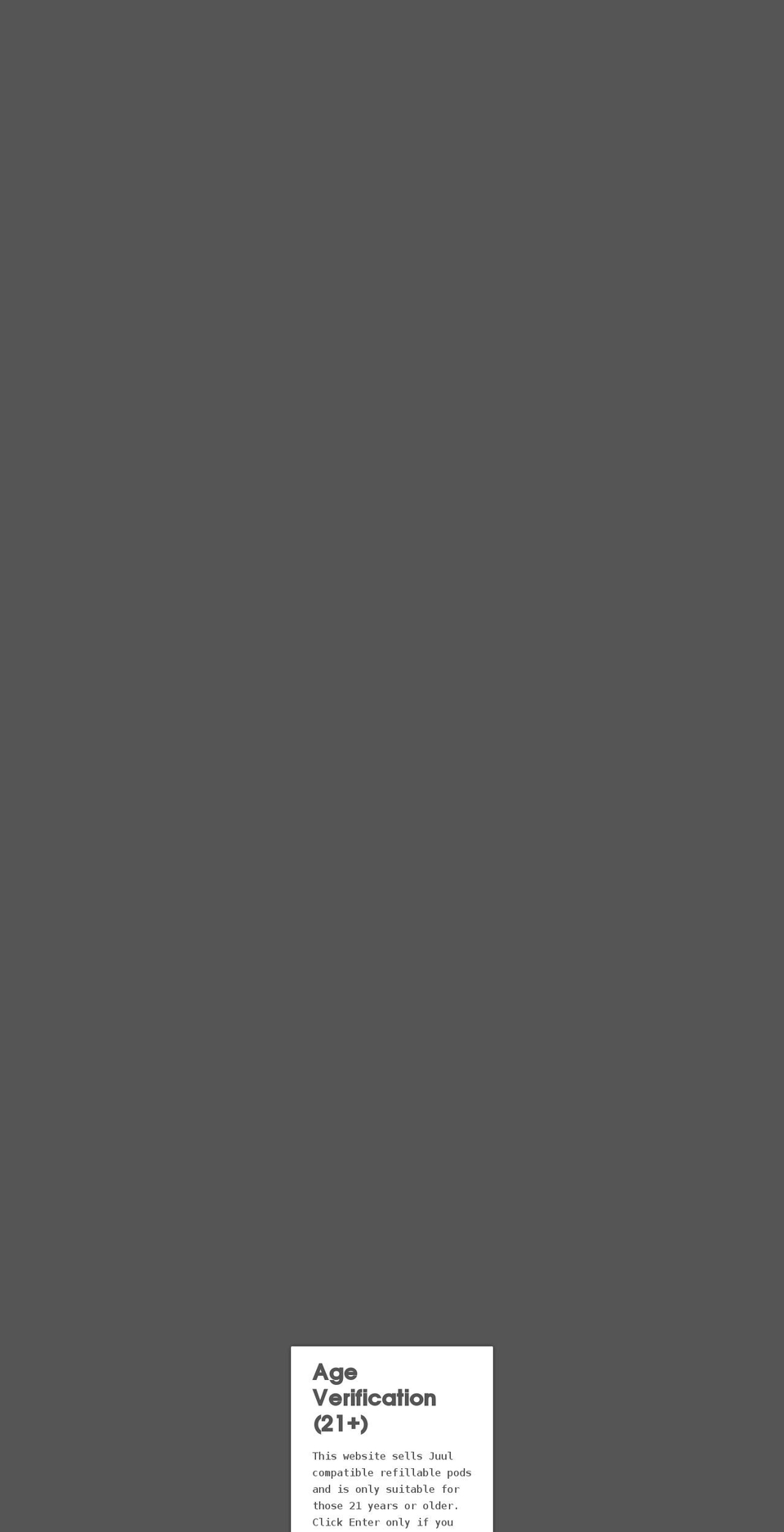 youfillpods.com shopify website screenshot